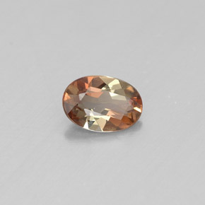 0.36 ct Multicolor Andalusite Stone, Natural Andalusite in Oval Facet Shape for Sale