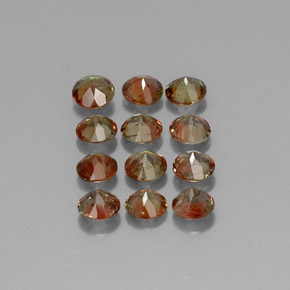 Andalusite Gemstone in 4 mm (calibrated) Size for Sale, Andalusite Stone in Multicolor Color