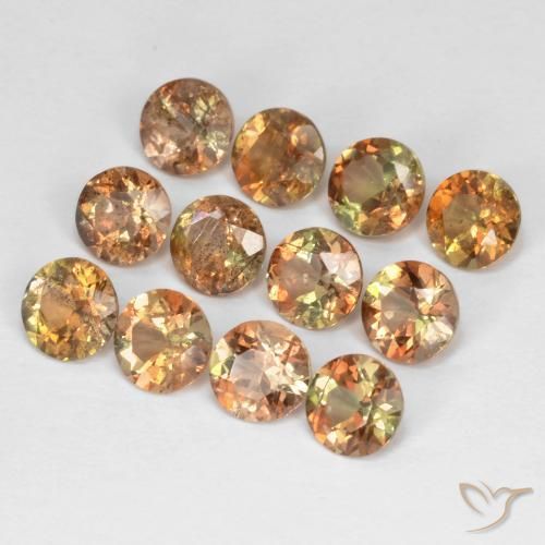 Andalucita de corte redondo de 3,23 ct, 4,1 mm de Brasil, Photo A