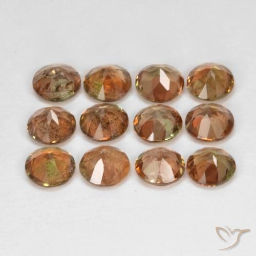 Andalusite Gemstones in 4 mm (calibrated) Size for Sale, Andalusite Stones in Multicolor Color