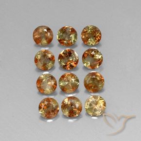 3.06ctw Natural Multicolor Andalusite, Round, VS-SI