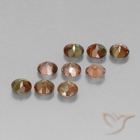Andalusite Gemstones in 4 mm (calibrated) Size for Sale, Andalusite Stones in Multicolor Color