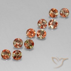 2.48ctw Natural Multicolor Andalusite, Round, VS-SI