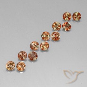3,21 ct Andalusit im Rundschliff, 4 mm aus Brasilien, Photo A