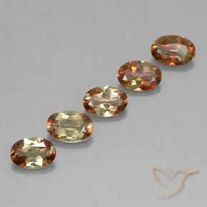 Андалузит овальной огранки 2,07 карат, 6 x 4,1 мм, из Бразилии, Photo A
