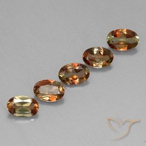 Андалузит овальной огранки 1,93 карат, 5,9 x 4 мм, из Бразилии, Photo A