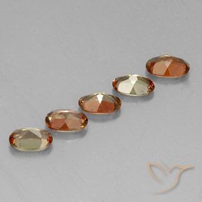 Andalusite Gemstones in 6 x 4 mm (calibrated) Size for Sale, Andalusite Stones in Multicolor Color