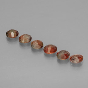 Andalusite Gemstones in 3.7 mm Size for Sale, Andalusite Stones in Multicolor Color