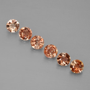 1.09 ct Multicolor Andalusite Gemstone, Andalusite Gem in Round Facet Shape for Sale.