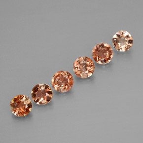 1.09 ct Multicolor Andalusite Stone, Natural Andalusite in Round Facet Shape for Sale