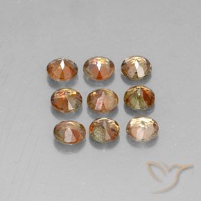 Andalusite Gemstones in 3.9 mm Size for Sale, Andalusite Stones in Multicolor Color