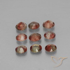 Andalusite Gemstones in 3.5 mm (calibrated) Size for Sale, Andalusite Stones in Multicolor Color