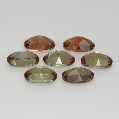 Andalusite Gemstones in 6 x 4 mm (calibrated) Size for Sale, Andalusite Stones in Multicolor Color