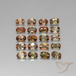 Андалузит овальной огранки 8,19 карат, 5,8 x 4,1 мм, из Бразилии, Photo A