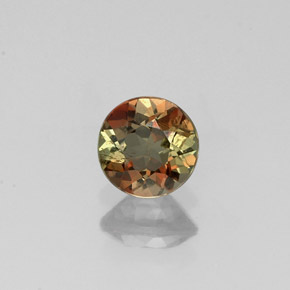 0.43 ct Multicolor Andalusite Gemstone, Andalusite Gem in Round Facet Shape for Sale.