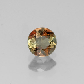 0.43 ct Multicolor Andalusite Stone, Natural Andalusite in Round Facet Shape for Sale