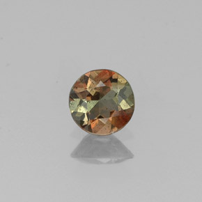 0.29 ct Multicolor Andalusite Gemstone, Andalusite Gem in Round Facet Shape for Sale.