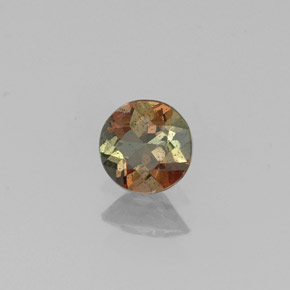 0.29 ct Multicolor Andalusite Stone, Natural Andalusite in Round Facet Shape for Sale