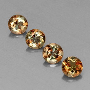 1.86 ct Multicolor Andalusite Gemstone, Andalusite Gem in Round Facet Shape for Sale.