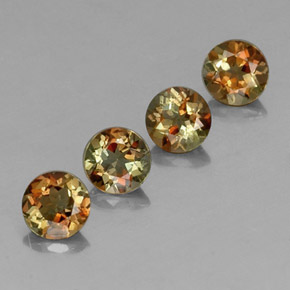 1.96 ct Multicolor Andalusite Stone, Natural Andalusite in Round Facet Shape for Sale