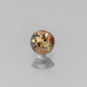 0.22 ct Multicolor Andalusite Gemstone, Andalusite Gem in Round Facet Shape for Sale.