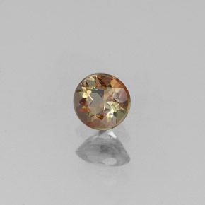 0.22 ct Multicolor Andalusite Stone, Natural Andalusite in Round Facet Shape for Sale