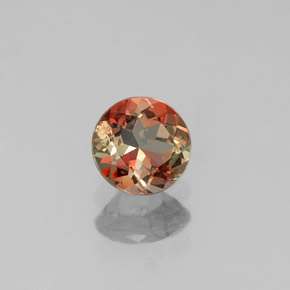 0.51 ct Multicolor Andalusite Stone, Natural Andalusite in Round Facet Shape for Sale