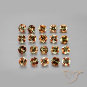 3.66ctw Natural Multicolor Andalusite, Round, VS