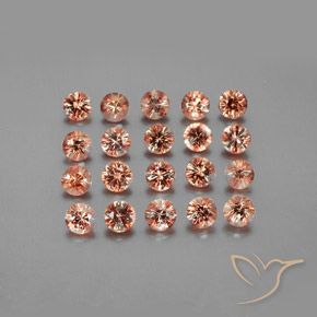 3.91 ctw Multicolor Andalusite Stones, Natural Andalusite in Diamond-Cut Shape for Sale