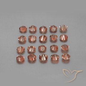 Andalusite Gemstones in 3.7 mm Size for Sale, Andalusite Stones in Multicolor Color