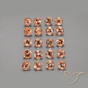 3.92 ctw Multicolor Andalusite Stones, Natural Andalusite in Diamond-Cut Shape for Sale