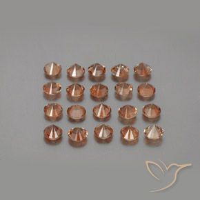 Andalusite Gemstones in 3.7 mm Size for Sale, Andalusite Stones in Multicolor Color