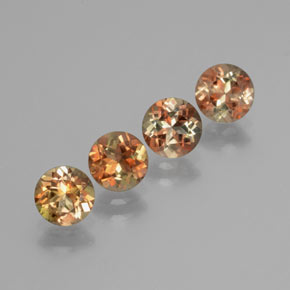 2.10 ct Multicolor Andalusite Stone, Natural Andalusite in Round Facet Shape for Sale