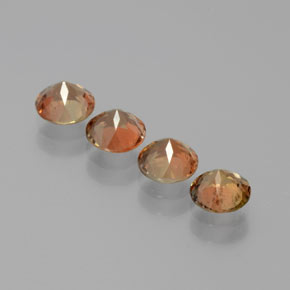 Andalusite Gemstone in 5.1 mm Size for Sale, Andalusite Stone in Multicolor Color