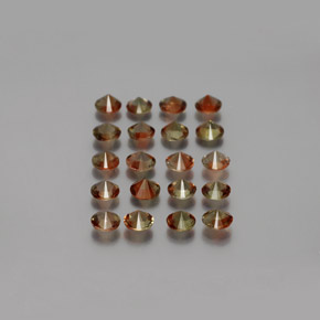 Andalusite Gemstones in 3.5 mm (calibrated) Size for Sale, Andalusite Stones in Multicolor Color