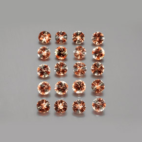 Multicolor Andalucita Gema - 0.2ct Corte Diamante (ID: 381876)