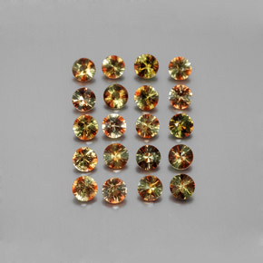 3.41 ct Multicolor Andalusite Gemstone, Andalusite Gem in Diamond-Cut Shape for Sale.