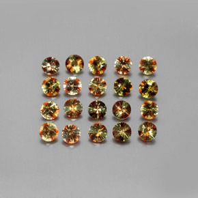 3.41 ct Multicolor Andalusite Stone, Natural Andalusite in Diamond-Cut Shape for Sale