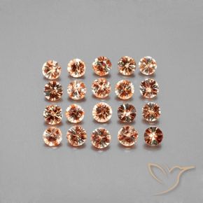 3.58 ctw Multicolor Andalusite Stones, Natural Andalusite in Diamond-Cut Shape for Sale