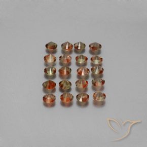 Andalusite Gemstones in 3.5 mm (calibrated) Size for Sale, Andalusite Stones in Multicolor Color