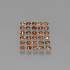 Andalusite Gemstones in 2.8 mm Size for Sale, Andalusite Stones in Multicolor Color