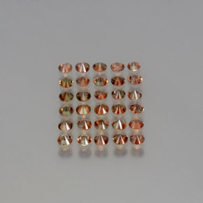 Andalusite Gemstones in 3 mm (calibrated) Size for Sale, Andalusite Stones in Multicolor Color