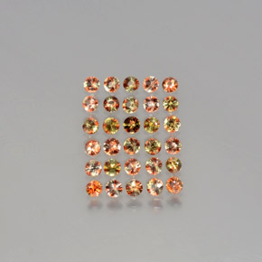 Multicolor Andalusite Gem - 0.1ct Diamond-Cut (ID: 381906)