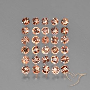 3.50 ctw Multicolor Andalusite Stones, Natural Andalusite in Diamond-Cut Shape for Sale