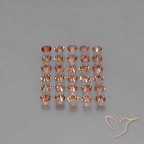 Andalusite Gemstones in 3.2 mm Size for Sale, Andalusite Stones in Multicolor Color