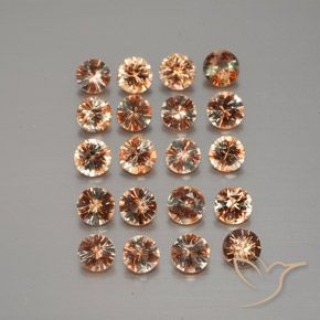 3.46ctw Natural Multicolor Andalusite, Round, VS
