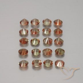 Andalusite Gemstones in 3.5 mm (calibrated) Size for Sale, Andalusite Stones in Multicolor Color
