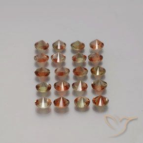Andalusite Gemstones in 3.5 mm (calibrated) Size for Sale, Andalusite Stones in Multicolor Color