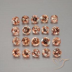 3.79 ctw Multicolor Andalusite Stones, Natural Andalusite in Diamond-Cut Shape for Sale