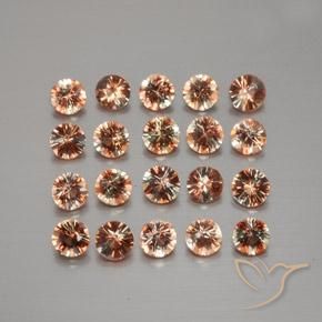 3.46 ctw Multicolor Andalusite Stones, Natural Andalusite in Diamond-Cut Shape for Sale
